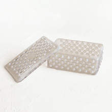 Load image into Gallery viewer, Glass Hobnail Trinket Box