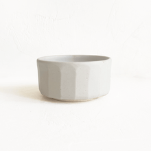 Load image into Gallery viewer, Faceted Bowl in Bone