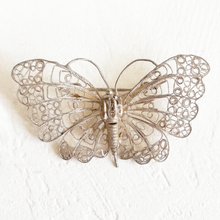 Load image into Gallery viewer, Sterling Silver Butterfly Brooch