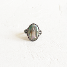 Load image into Gallery viewer, Abalone Sterling Ring