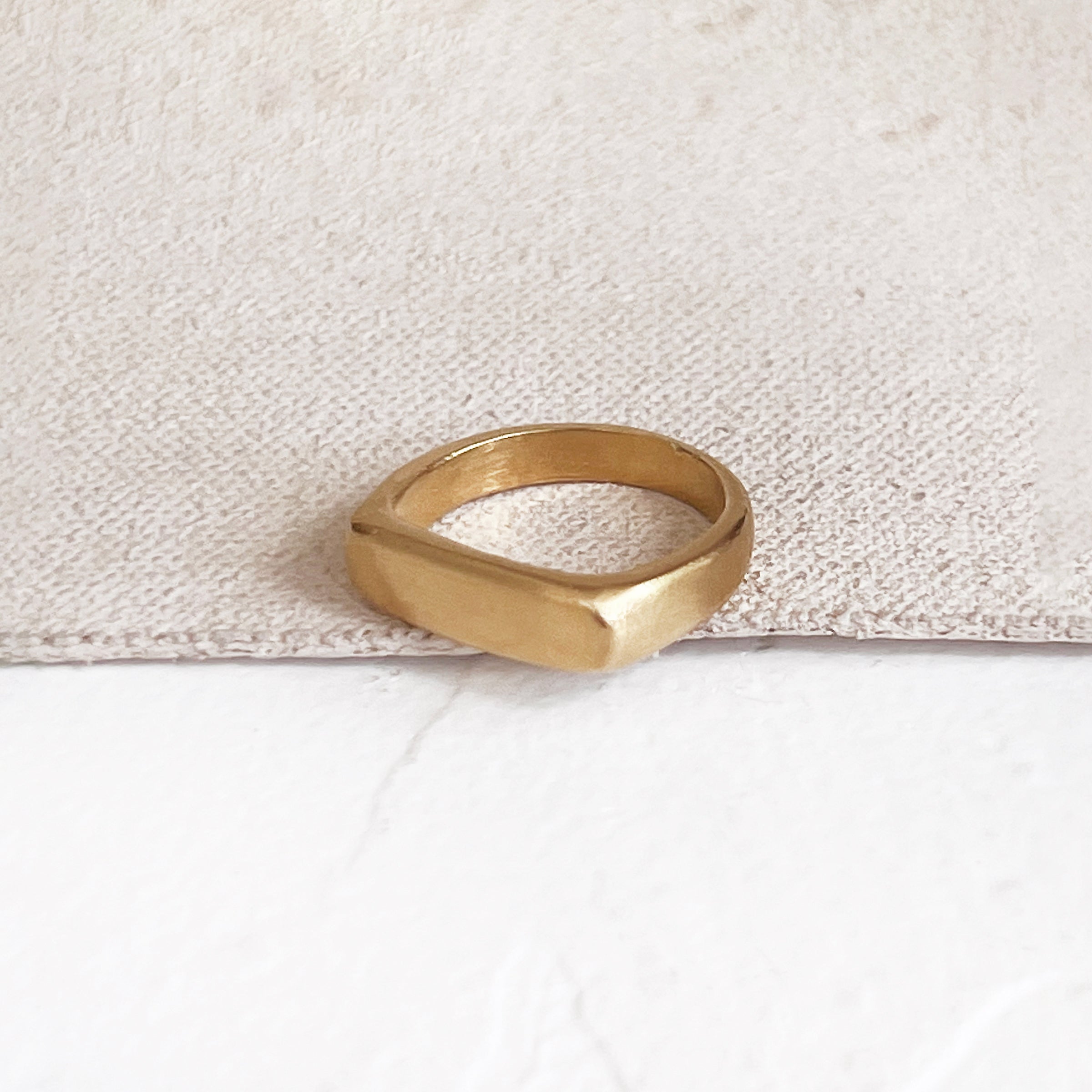 Cuesta Ring In Gold Vermeil