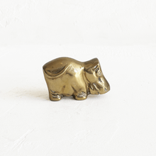 Load image into Gallery viewer, Brass Hippo