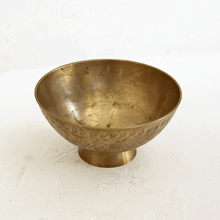 Load image into Gallery viewer, Brass Etched Bowl