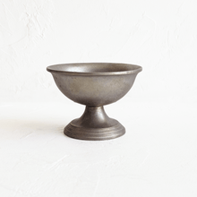 Load image into Gallery viewer, Pewter Pedestal Bowl