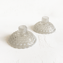 Load image into Gallery viewer, Hobnail candlestick Holders