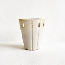 Load image into Gallery viewer, Medium White Vase with Holes