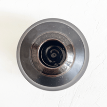 Load image into Gallery viewer, Collared Vase in Matte Black