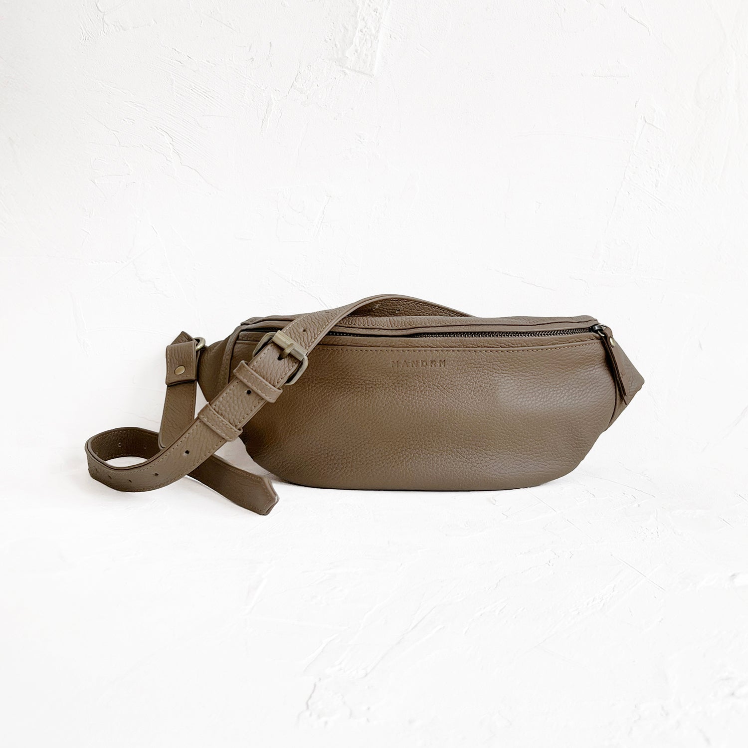 Taupe fanny pack deals