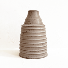 Load image into Gallery viewer, Ribbed Vase in Gita's Blue
