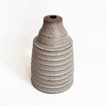 Load image into Gallery viewer, Ribbed Vase in Gita's Blue
