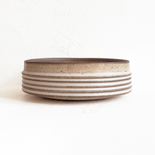 Load image into Gallery viewer, Serving Bowl in Mocha White