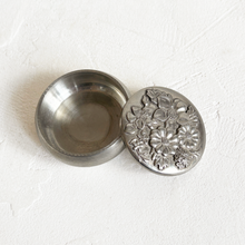 Load image into Gallery viewer, Vintage Pewter Brooch Holder
