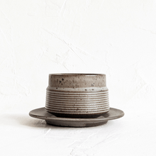 Load image into Gallery viewer, Cup and  Saucer Set in Gita's Blue