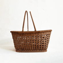 Load image into Gallery viewer, Vintage Handled Basket