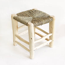 Load image into Gallery viewer, Moroccan Straw Bench
