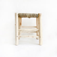 Load image into Gallery viewer, Moroccan Straw Bench