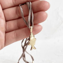 Load image into Gallery viewer, Lucky Fish Silk Necklace
