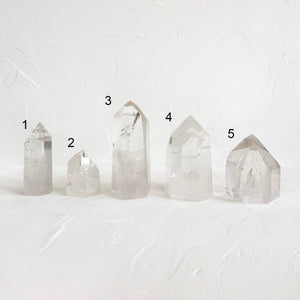 Clear Quartz Tower