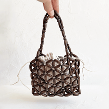 Load image into Gallery viewer, Beaded Molly Bag in Walnut