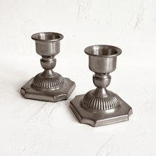 Load image into Gallery viewer, Weighted Sterling Silver Candleholders