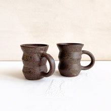 Load image into Gallery viewer, Matte Speckled Brown Espresso Mug