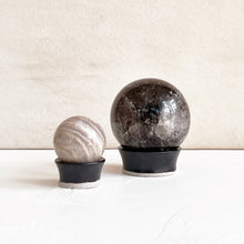 Load image into Gallery viewer, Ceramic Crystal Pedestal in Charcoal