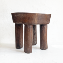 Load image into Gallery viewer, Vintage Dark Wood Senufo Stool