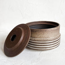 Load image into Gallery viewer, Lidded Vessel in Chocolate