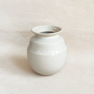 Rim Vase in Glossy White