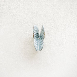 Ceramic Butterfly in Glossy White