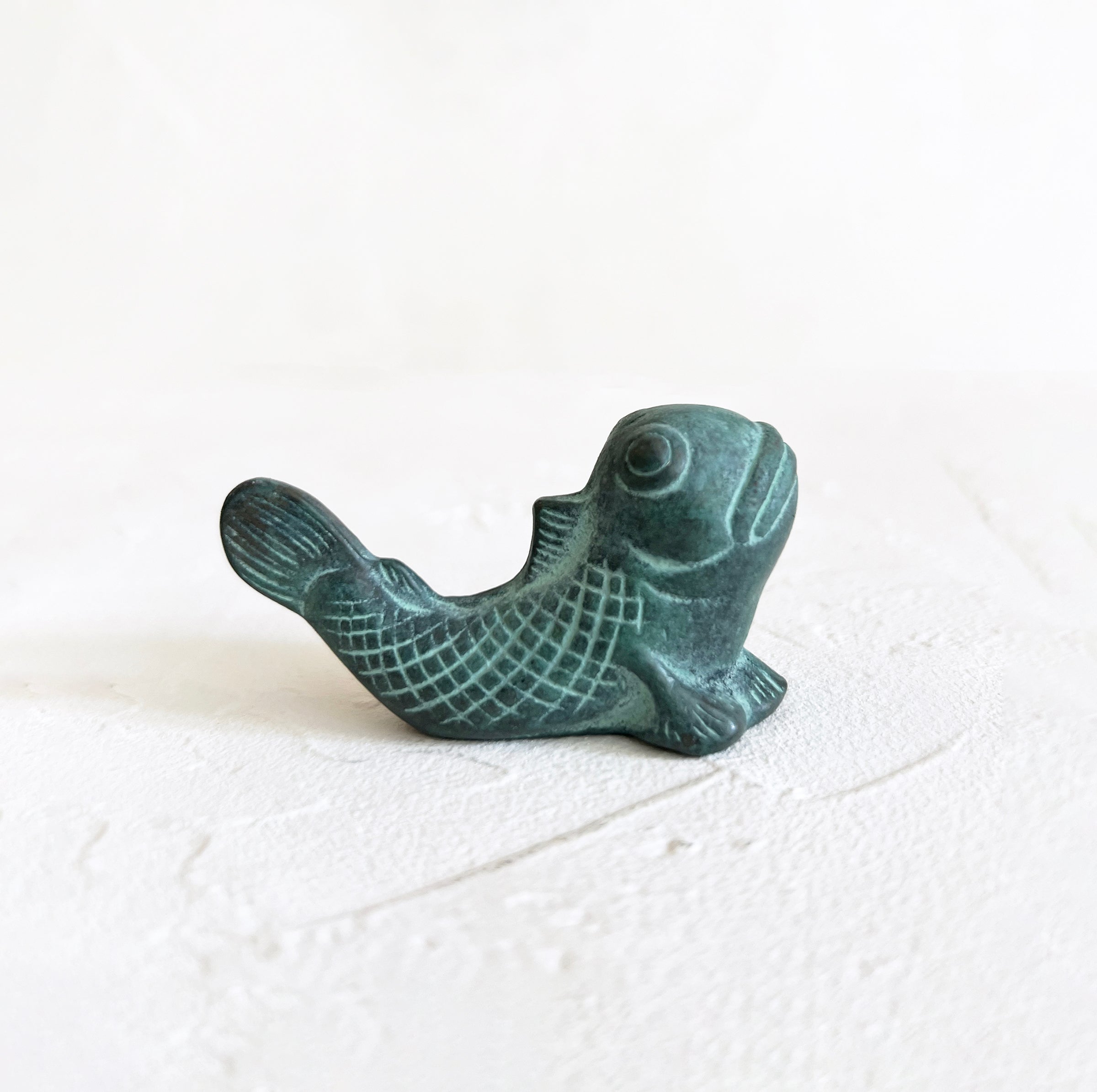 Mudskipper Paperweight in Green