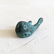Load image into Gallery viewer, Blowfish Paperweight in Green