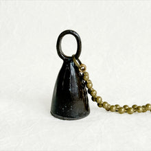 Load image into Gallery viewer, Ceramic Candle Snuffer in Smokey Quartz
