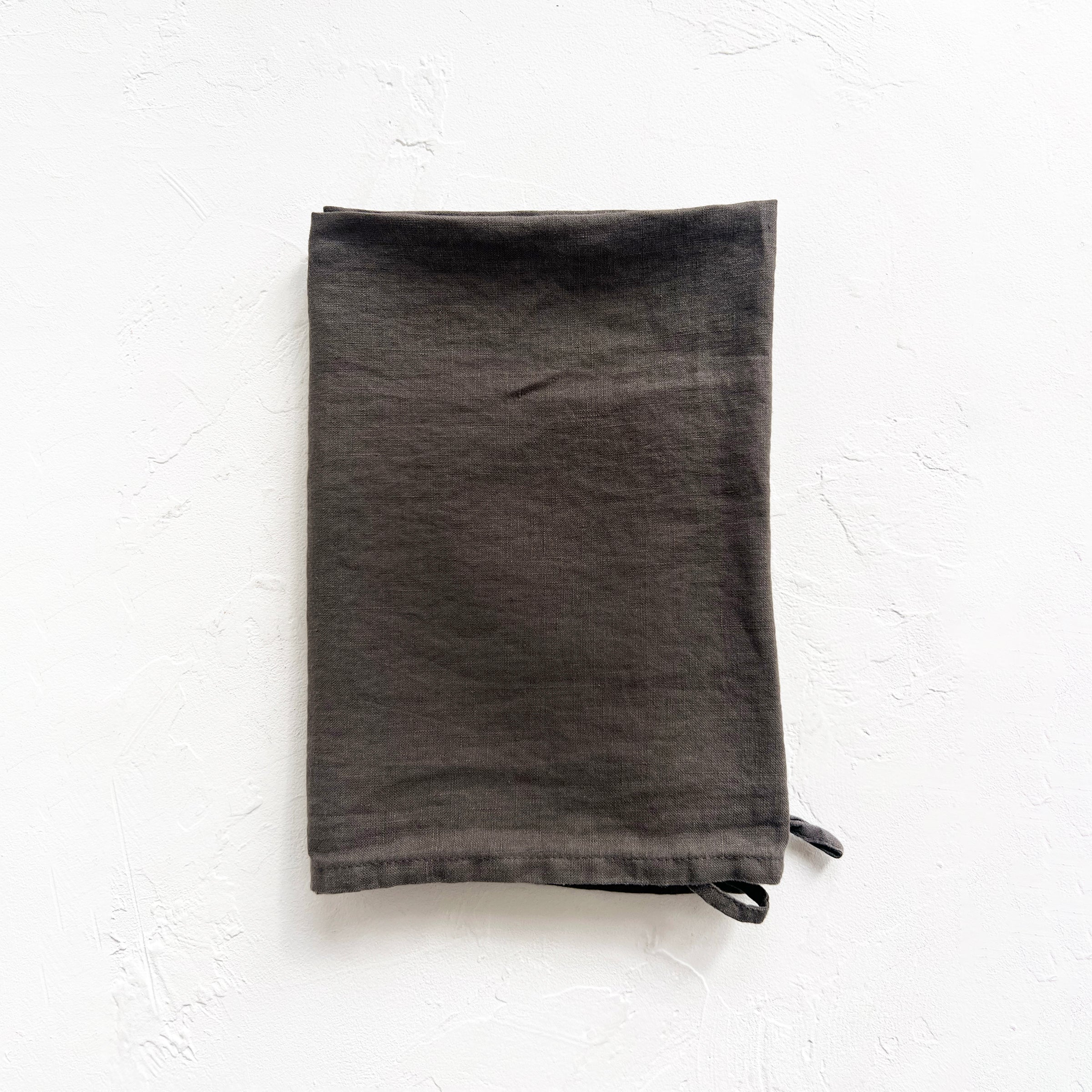 Linen Kitchen Towel in Taupe