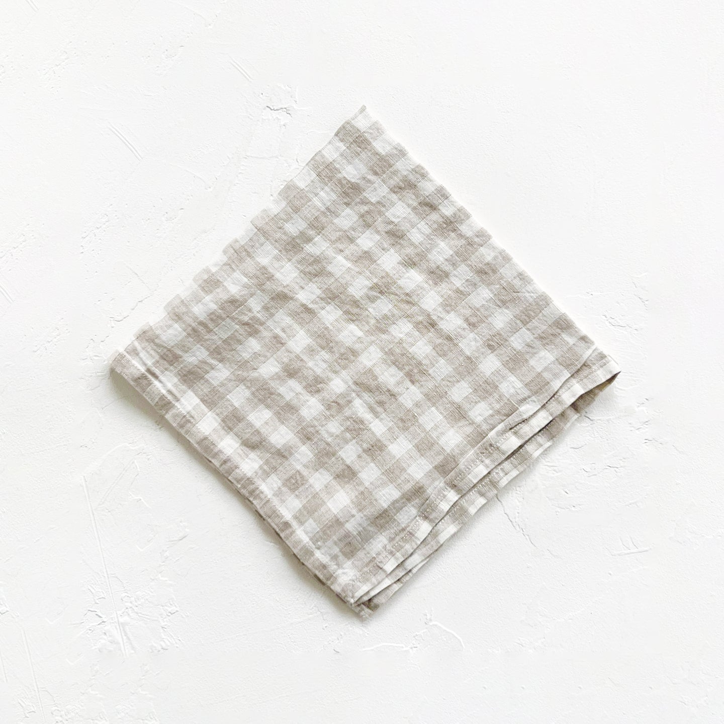 Linen Napkin in Gingham