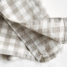 Load image into Gallery viewer, Linen Napkin in Gingham