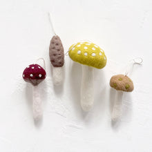 Load image into Gallery viewer, Felted Mushroom Ornament