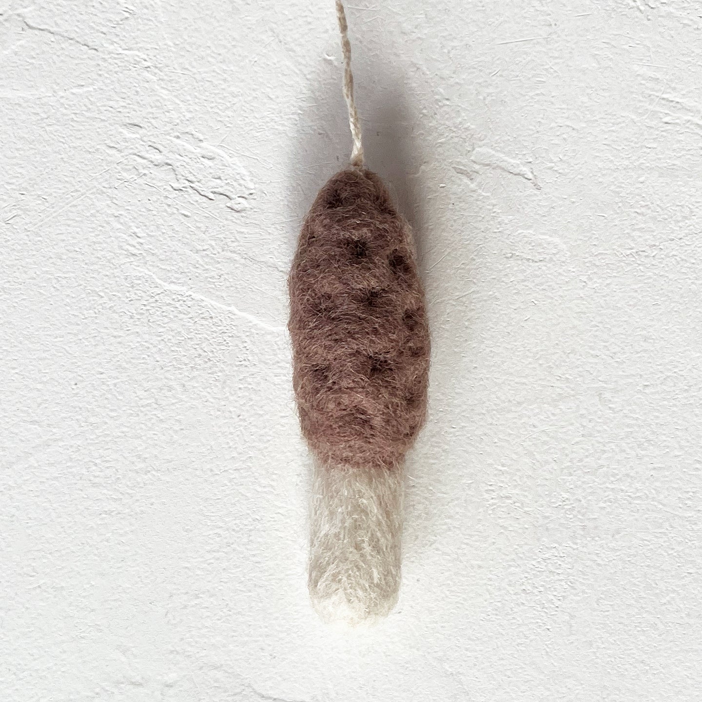 Felted Mushroom Ornament