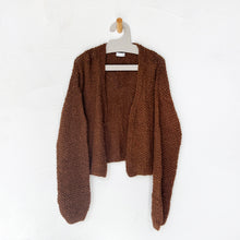 Load image into Gallery viewer, Arroz Mid Cardigan in Brown