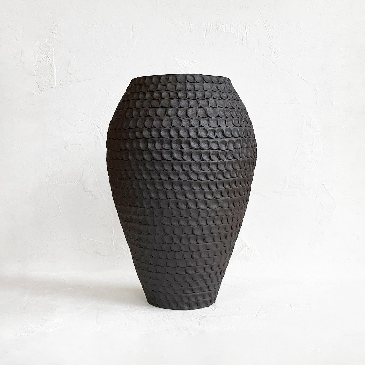 Dark Chocolate Coil Vase