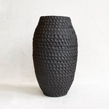 Load image into Gallery viewer, Dark Chocolate Coil Vase