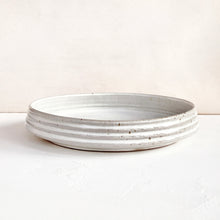 Load image into Gallery viewer, Ribbed Serving Platter in Gray