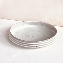 Load image into Gallery viewer, Ribbed Serving Platter in Gray