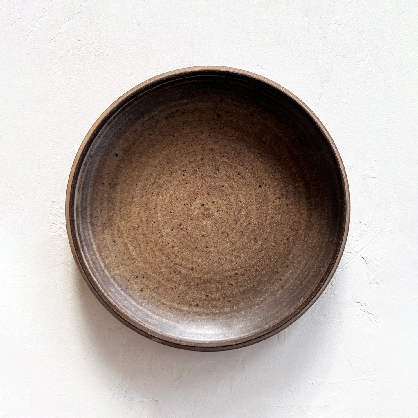 Serving Platter in Matte Brown