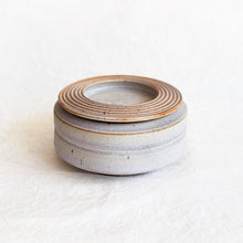 Load image into Gallery viewer, Lidded Vessel in Cotton White