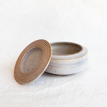 Load image into Gallery viewer, Lidded Vessel in Cotton White