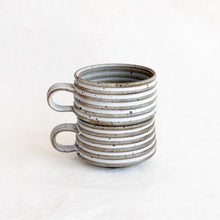 Load image into Gallery viewer, Ribbed Mug in Matte White