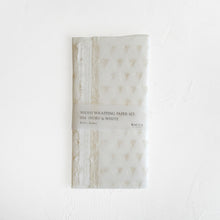 Load image into Gallery viewer, Wacca Washi Wrapping Paper Set in Ivory