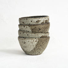 Load image into Gallery viewer, Mitsuko Speckled Bowl in Cream &amp; Olive