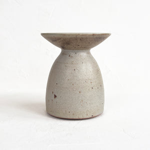 Flared Rim Vase in Warm White